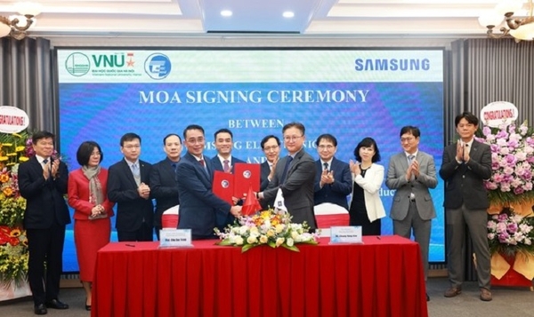 Đại học Quốc gia Hà Nội hợp tác với Samsung đào tạo lĩnh vực bán dẫn và vi mạch