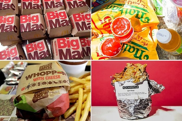 Phát hiện hóa chất độc hại tồn lưu trong túi giấy đựng đồ ăn nhanh