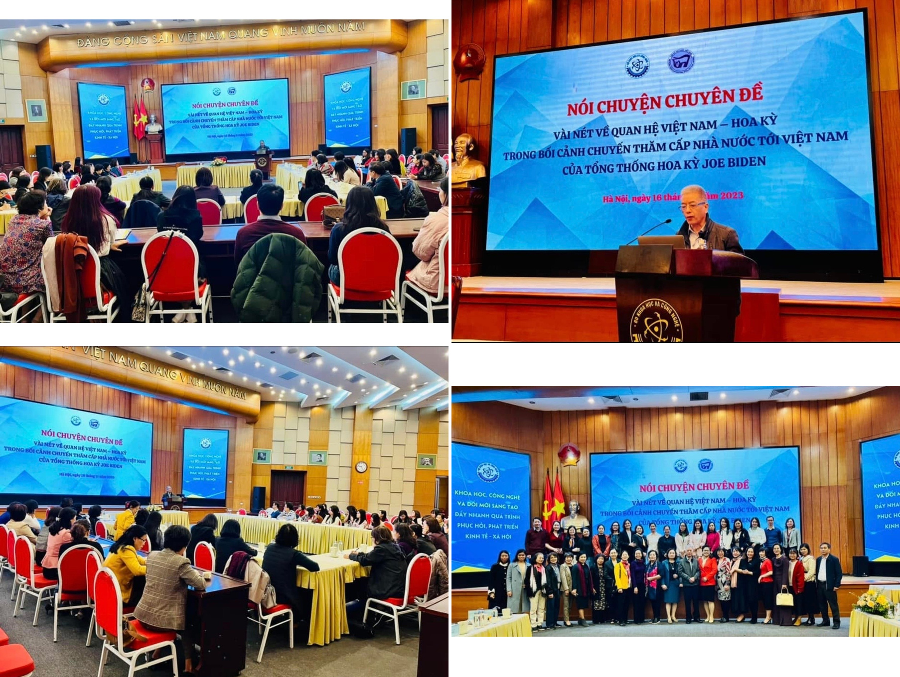 Chi hội Nữ trí thức Bộ Khoa học và Công nghệ: Dấu ấn từ nghiên cứu chính sách đến trách nhiệm cộng đồng