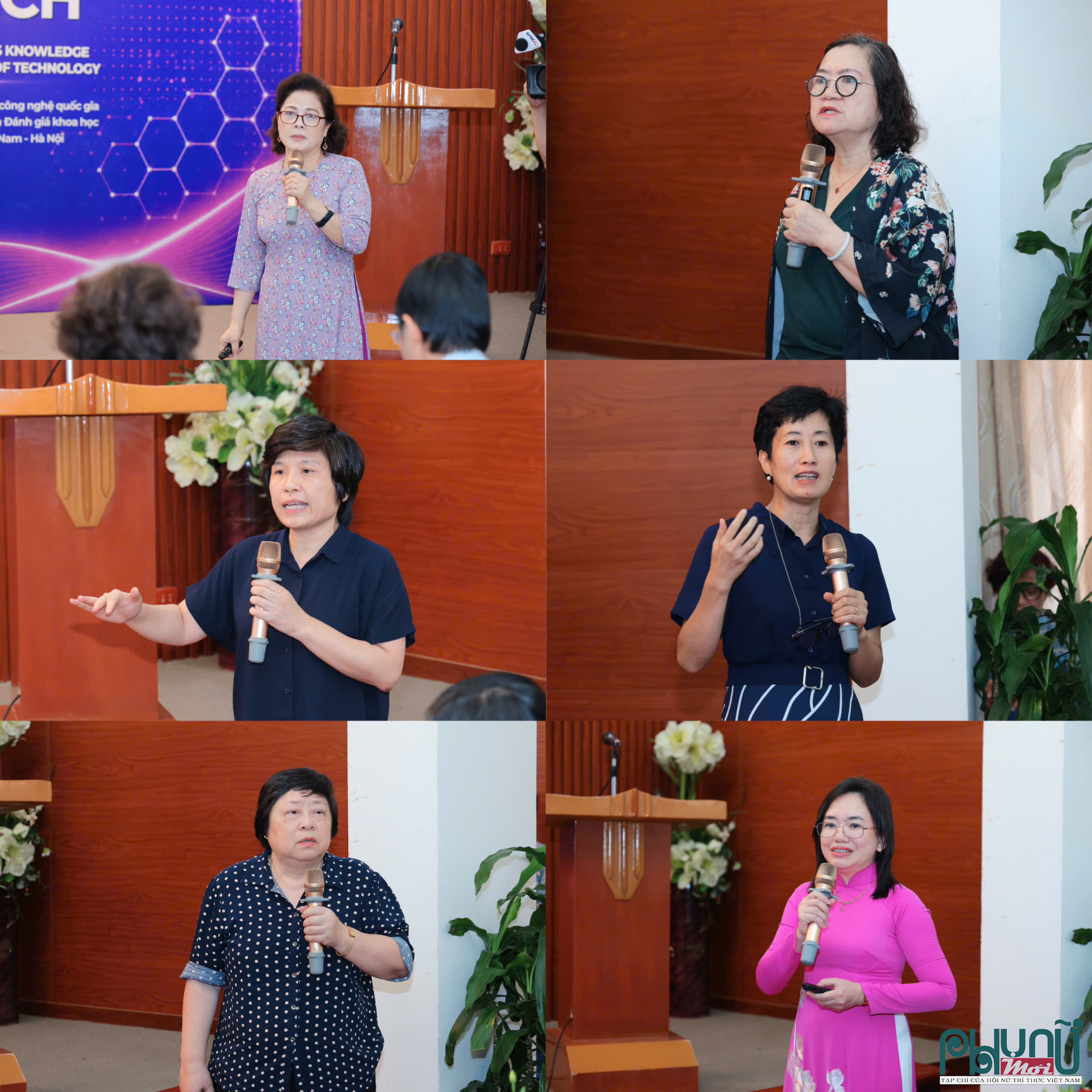 Các nhà khoa học nữ giới thiệu nhiều công nghệ và sản phẩm có tiềm năng ứng dụng, chuyển giao trong các lĩnh vực
